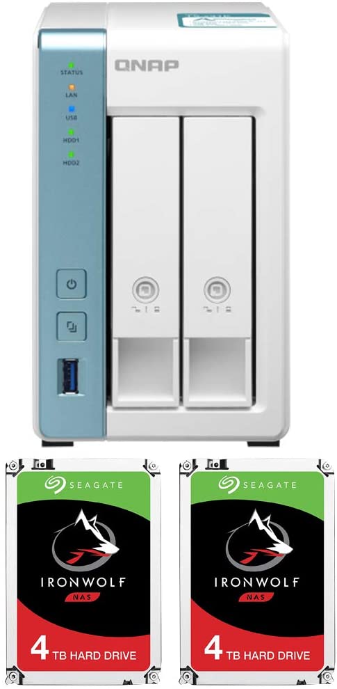 Qnap TS-231K : 2Bay NAS Device (8TB) Price In Muscat Oman